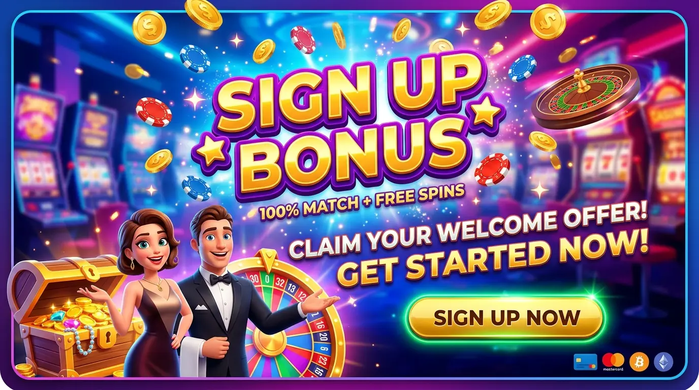 Sign up bonus Boomerang casino